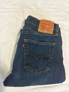 Levi’s 511 Slim Fit Men’s Jeans 32x32 Dark Wash Stretch Denim